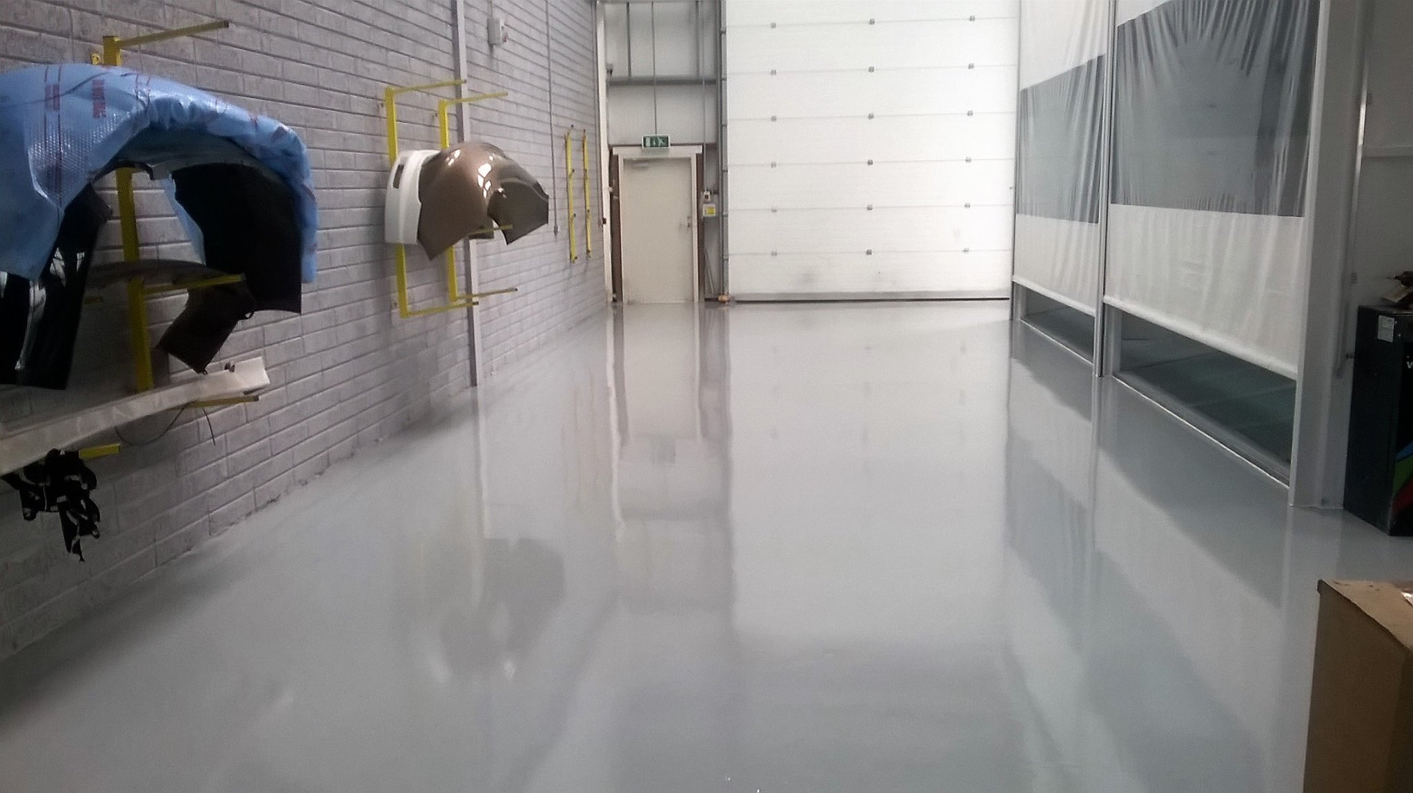 Epoxy floor for Garage in Clonmel - after